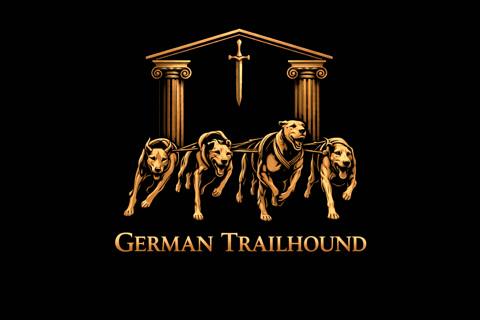 German Trailhound Logo